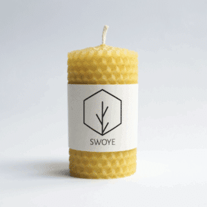 Swoye Honey Hexane 100% Beeswax Candle